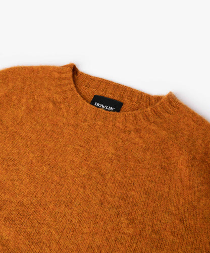 Howlin Birth of The Cool Wool Sweater Orange Dreams