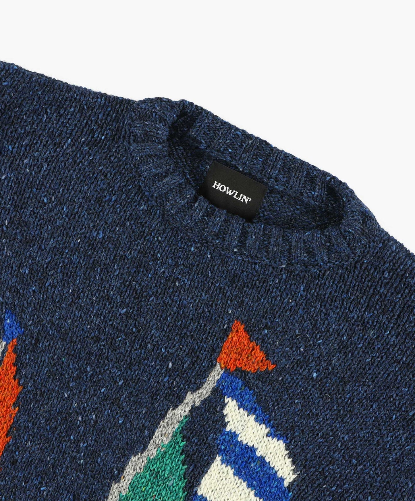 Howlin Boat Tripping Sweater Navy