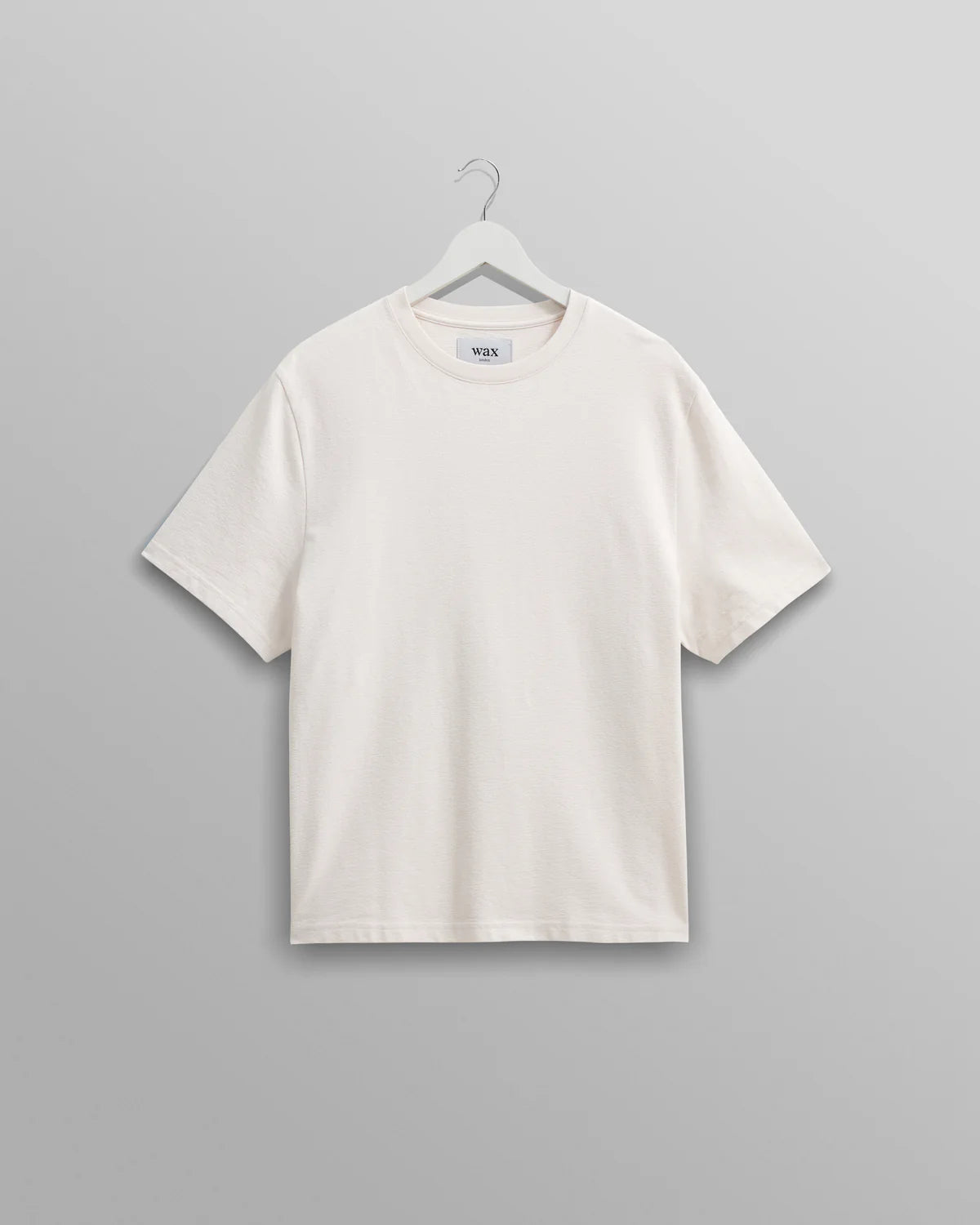 Wax London Dean Textured T-shirt Ecru