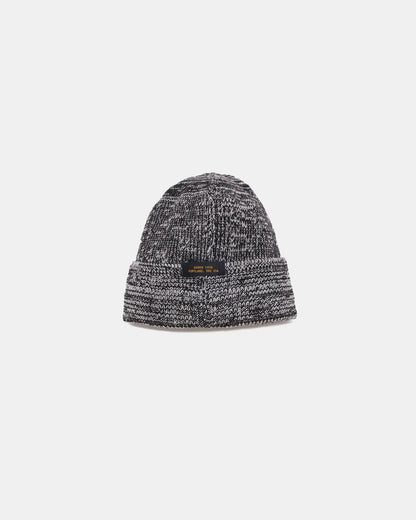 Dehen 1920 Wool Knit Watch Cap Black/Natural Mix