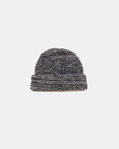 Dehen 1920 Wool Knit Watch Cap Black/Natural Mix