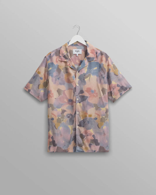 Didcot Shirt Blue/Pink Botanical
