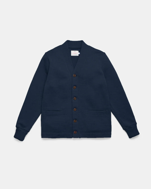 Dehen 1920 Classic Cardigan Dark Navy