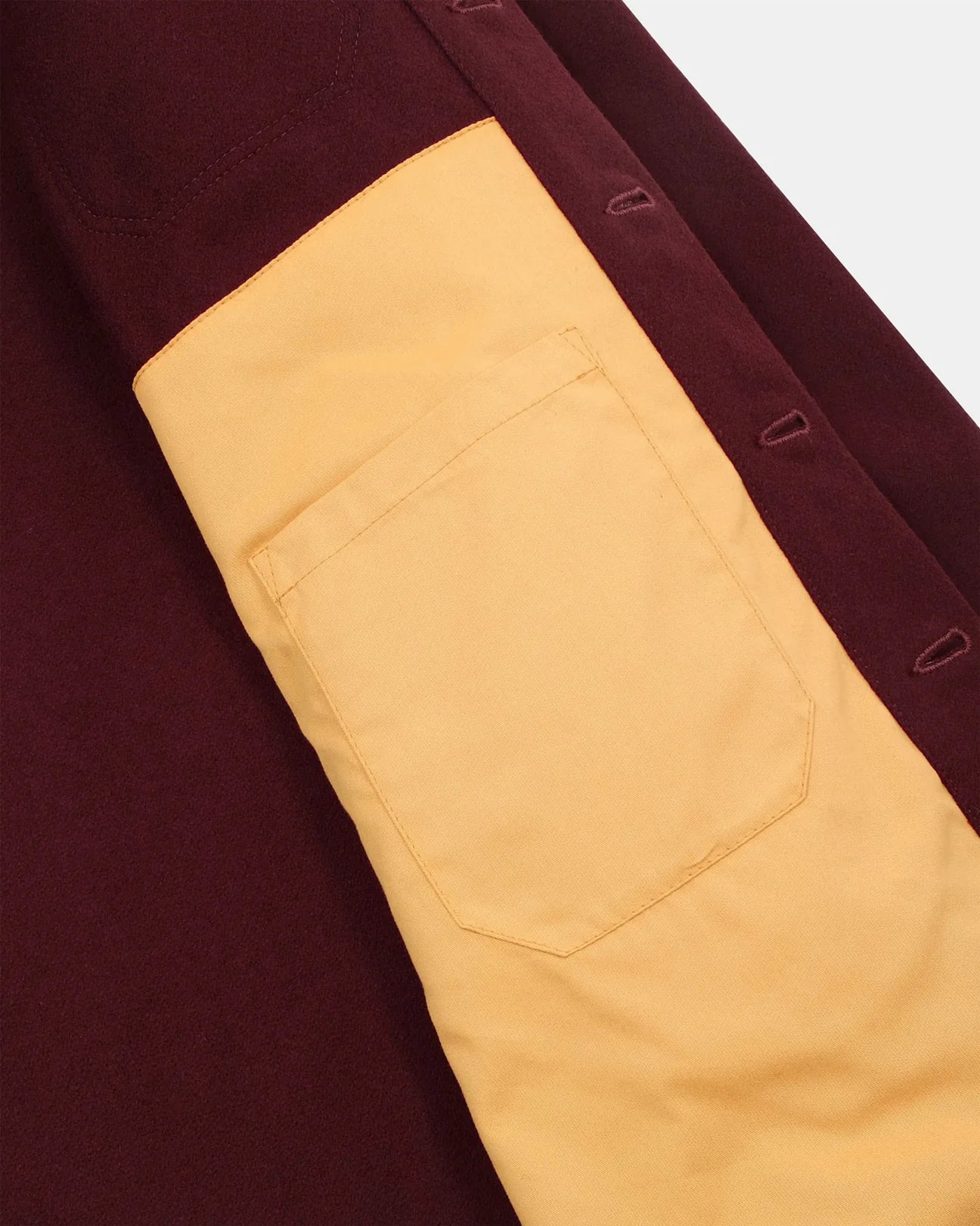Dehen 1920 Crissman Overshirt Burgundy (ONLINE DEC 1)