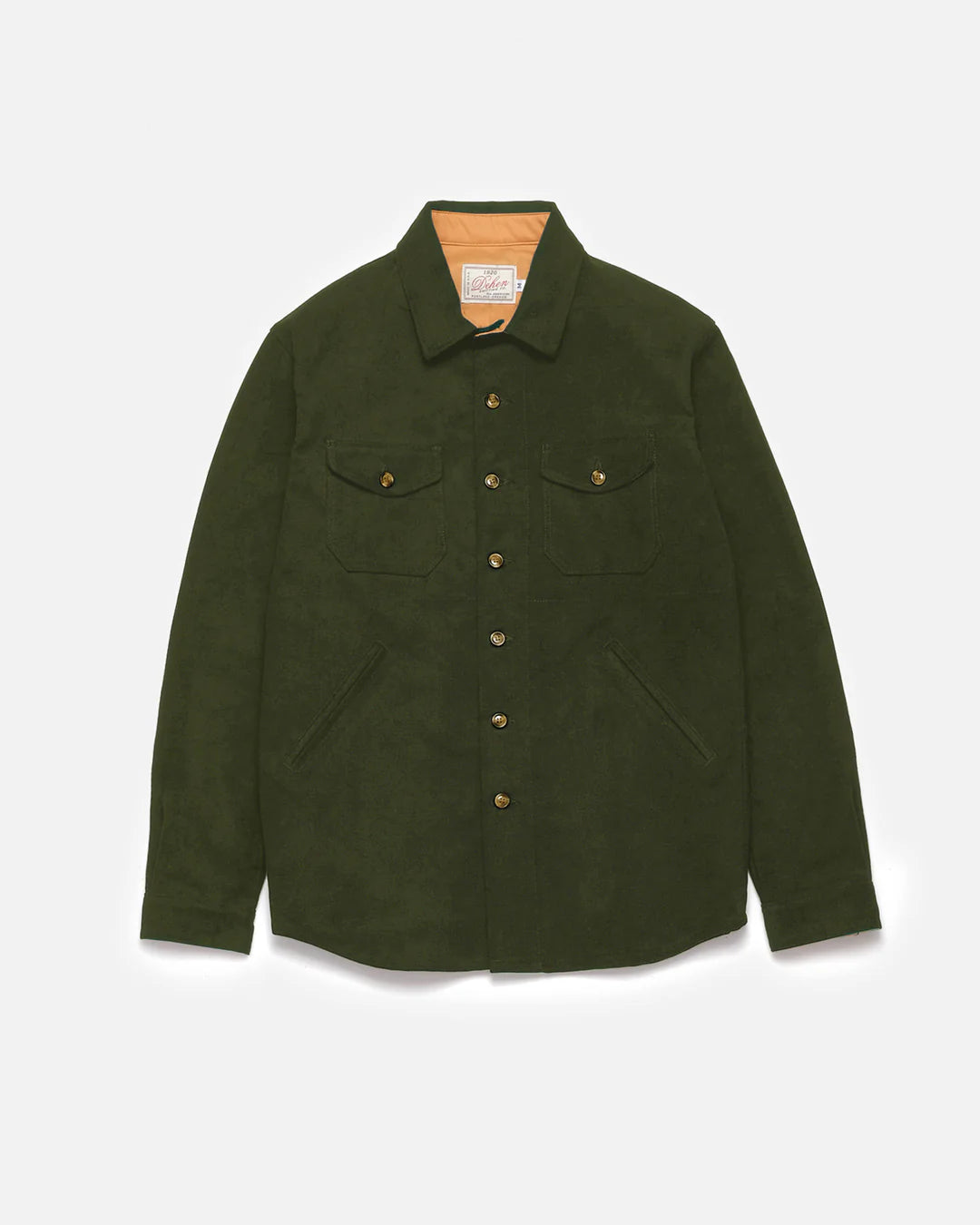 Dehen 1920 Crissman Overshirt Loden