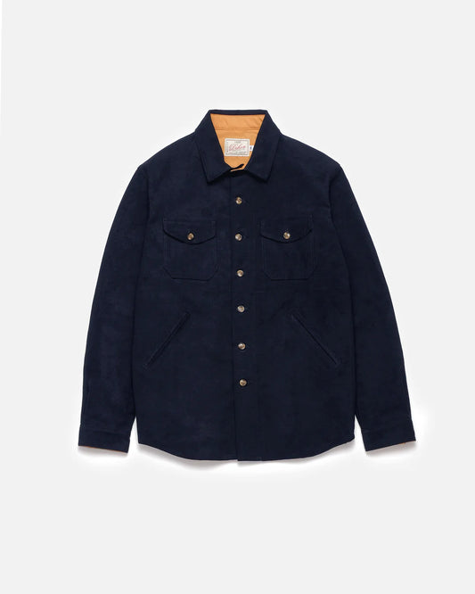 Dehen 1920 Crissman Overshirt Navy Moleskin