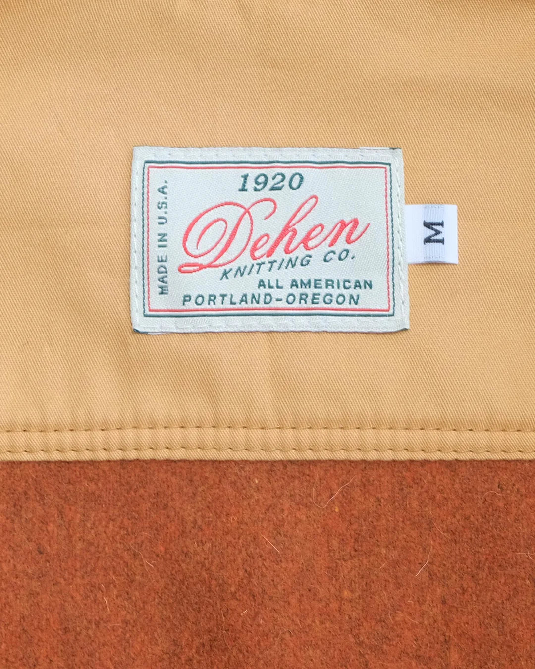 Dehen 1920 Crissman Overshirt Burnt Orange