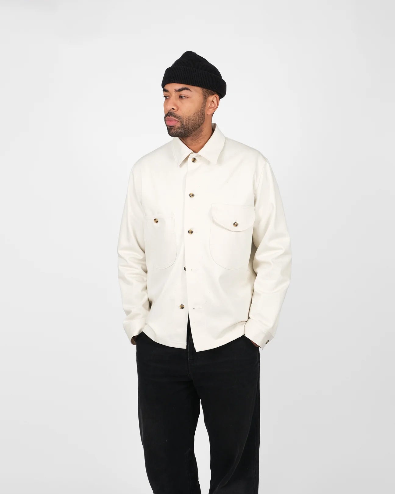 Dehen Crissman Selvedge Overshirt Natural