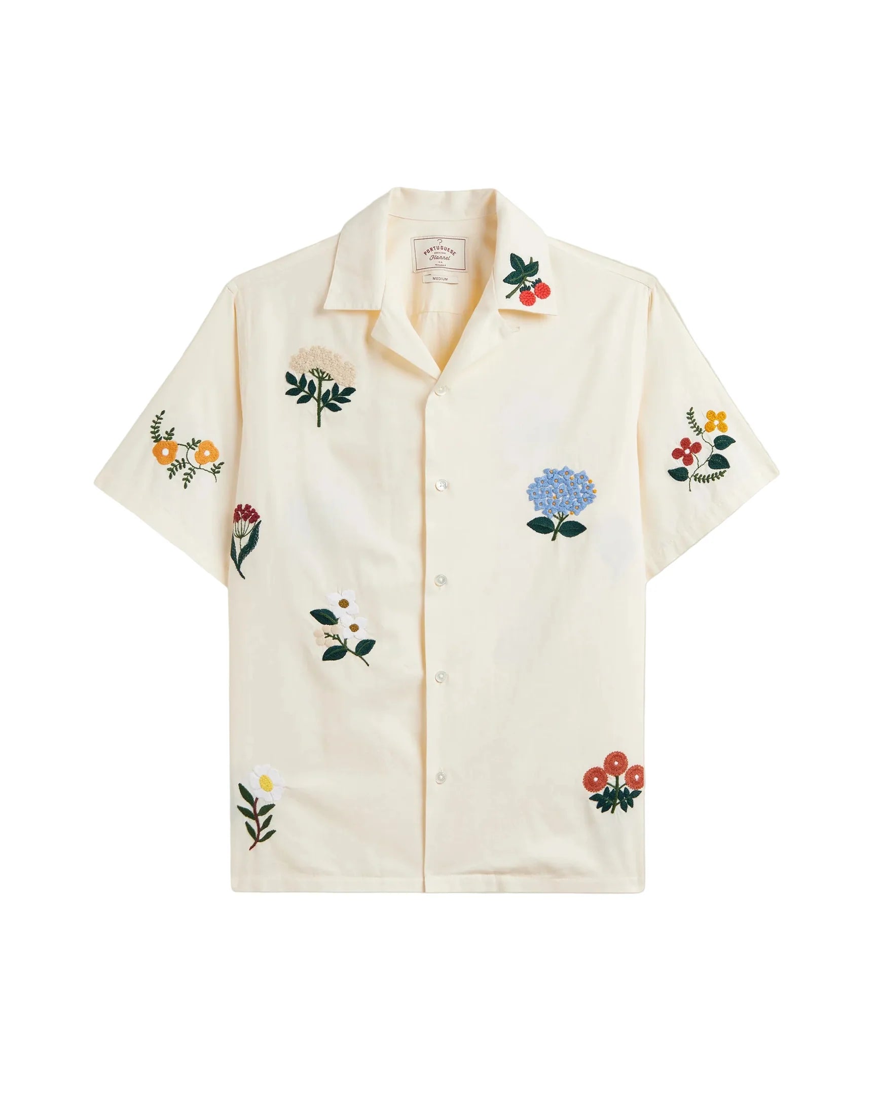 Portuguese Flannel Embroidery Flowers