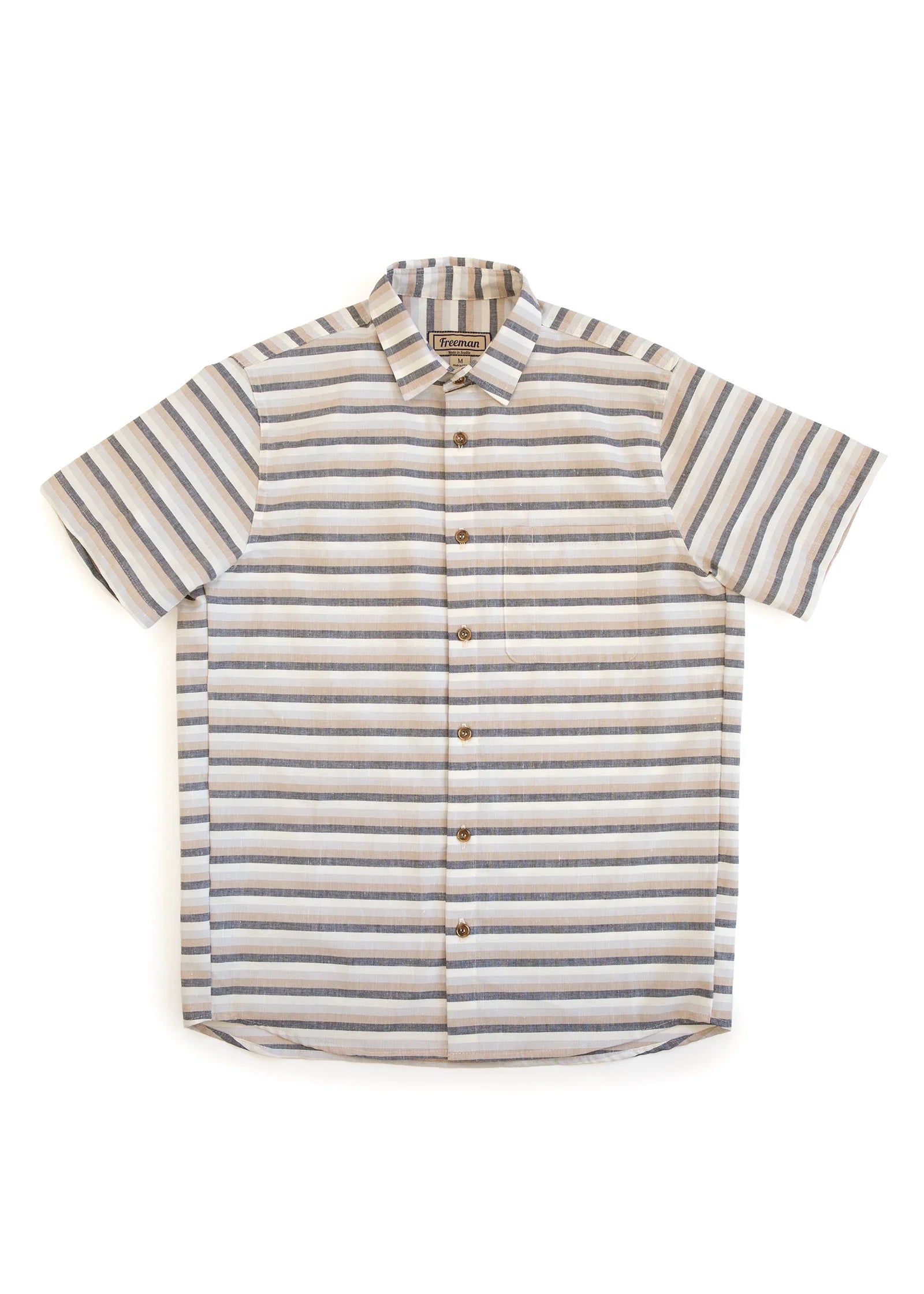 Freeman Short Sleeve Weathervane Mountain Stripe