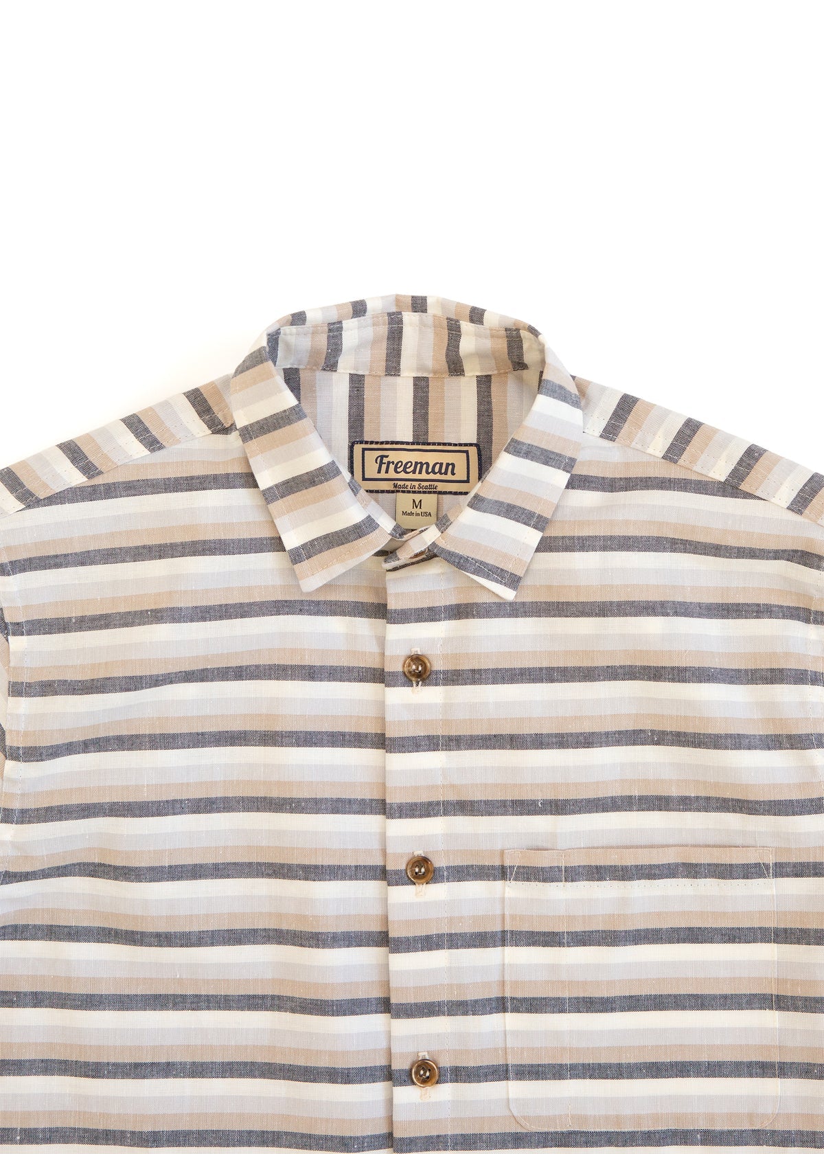 Freeman Short Sleeve Weathervane Mountain Stripe