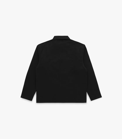 Knickerbocker NYC French Vintage HBT Chore Coat Black