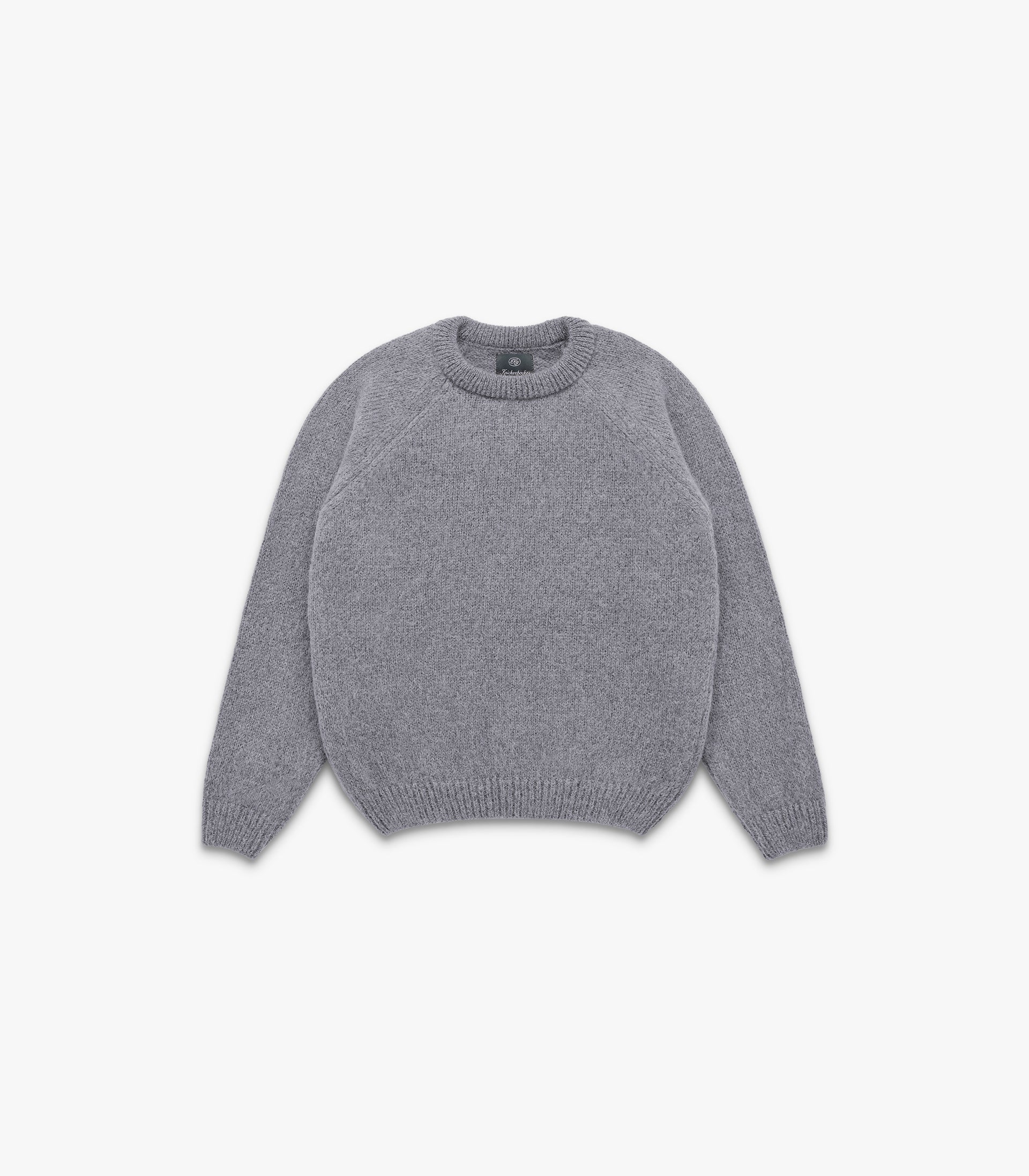 Knickerbocker Fuzz Alpaca Sweater Charcoal