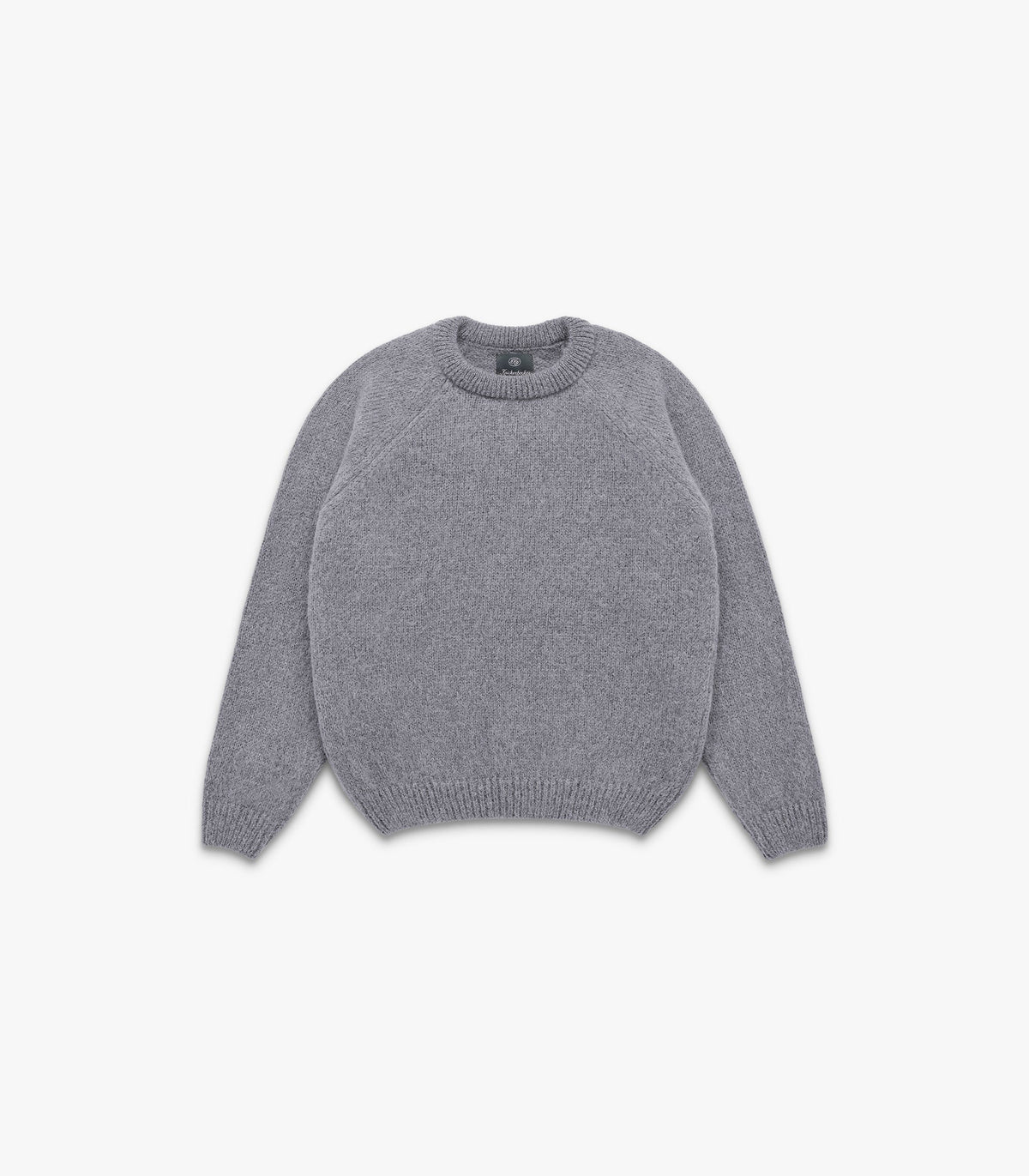 Knickerbocker Fuzz Alpaca Sweater Charcoal