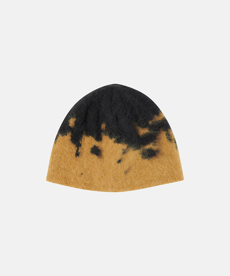 Gramicci Mohair Splatter Beanie Safron