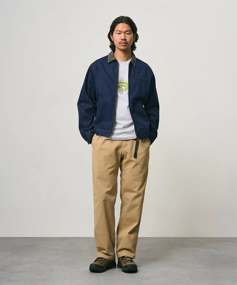 Gramicci Japanese Trucker Jacket Rinsed Indigo