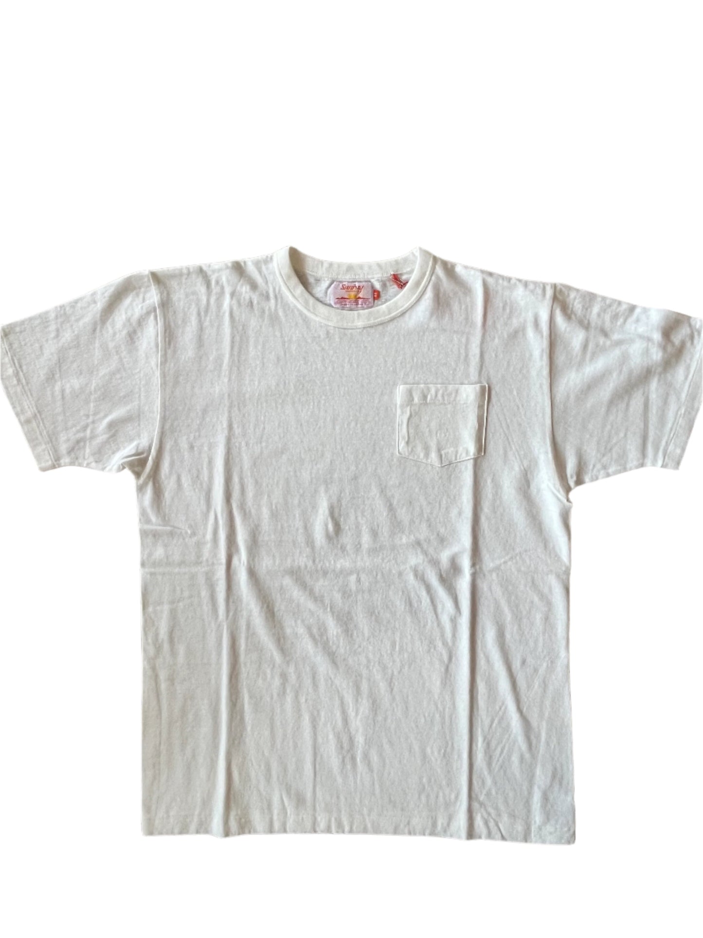 Sunray Sportswear White Pocket Hanalei Short Sleeve Shirt White