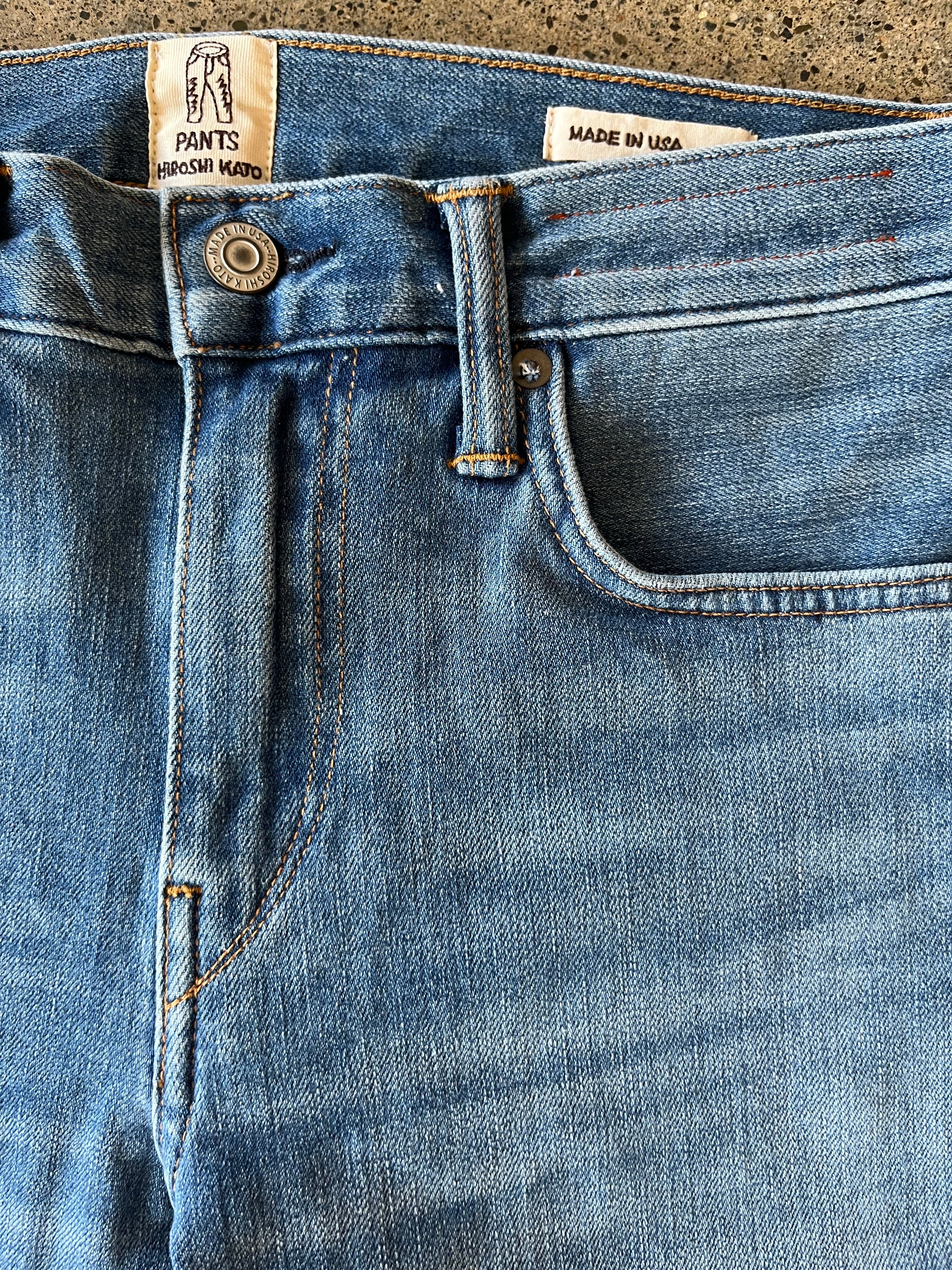 Hiroshi Kato The Pen Slim - Dennis 10.5oz Selvedge
