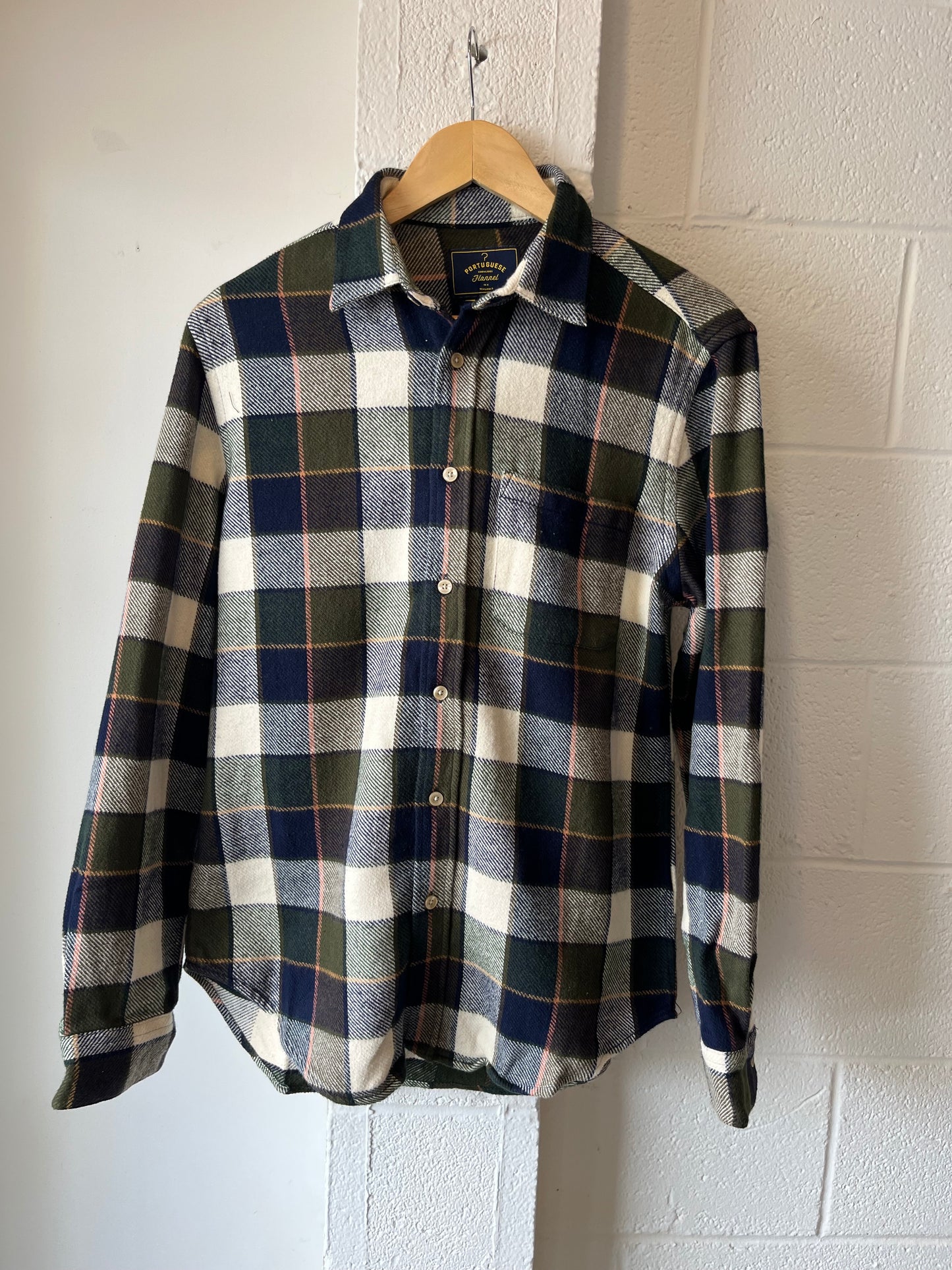 Portuguese Flannel Pine Button Up Shirt
