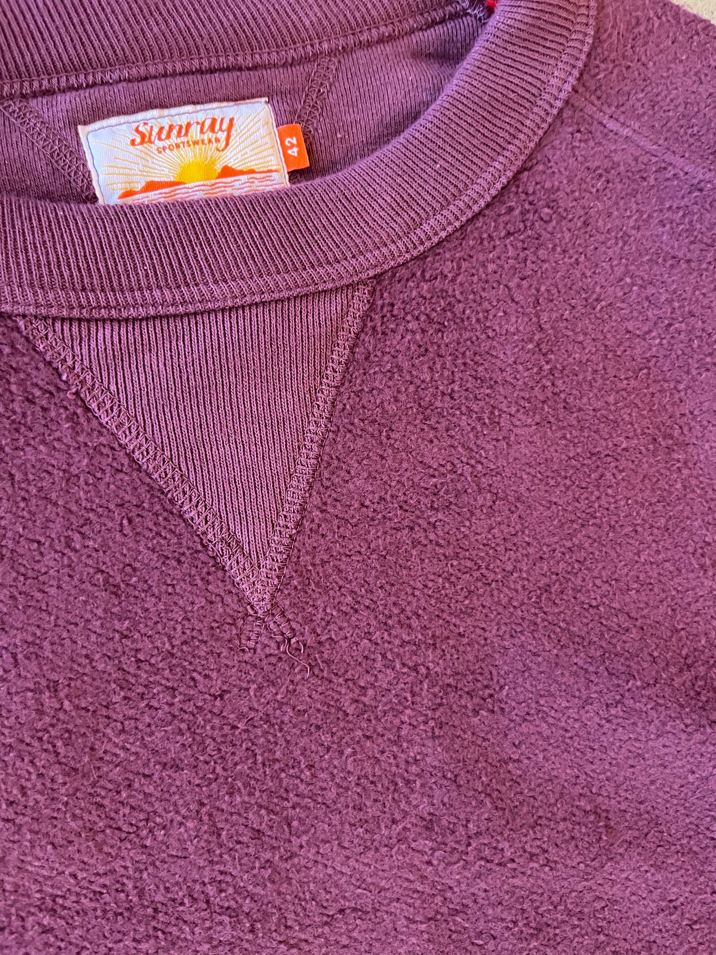 Sunray Sportswear Anamaup Reverse Crew Neck Port Royale