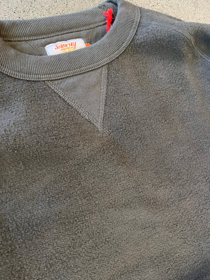 Sunray Sportswear Anamaup Reverse Crew Neck Black Olive