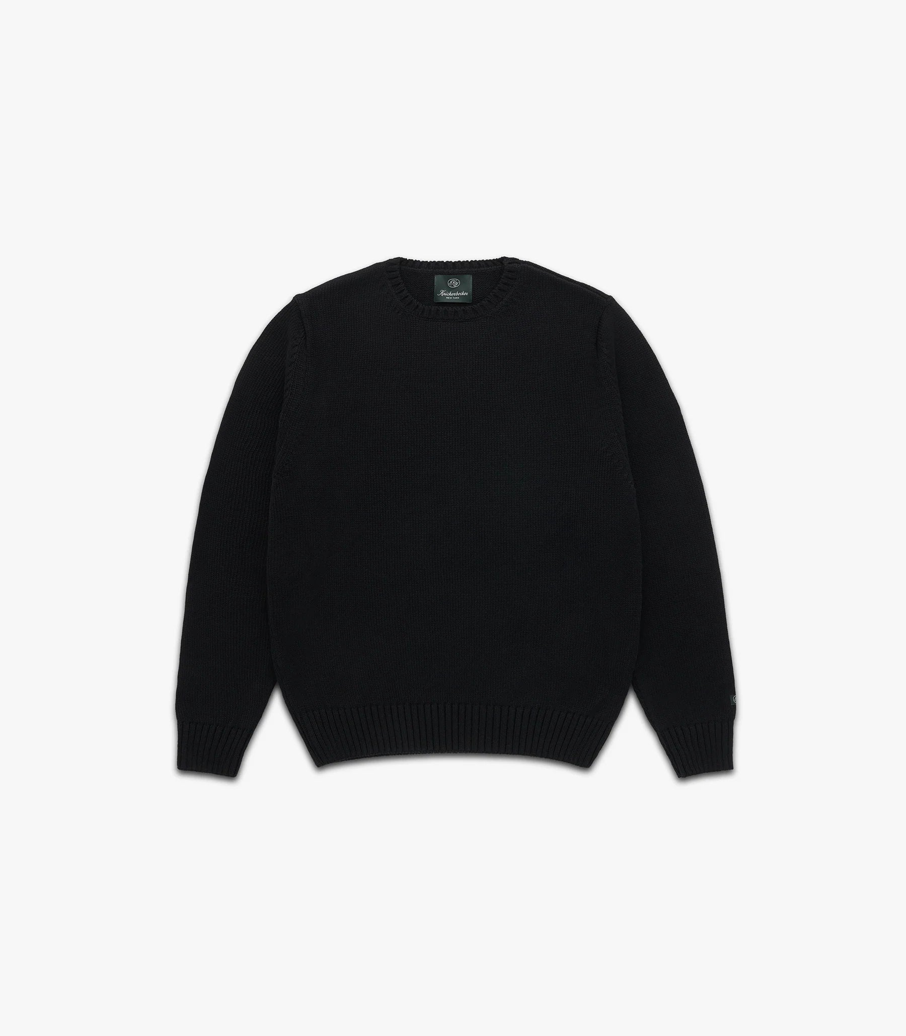 Knickerbocker Ivy Cotton Sweater Black