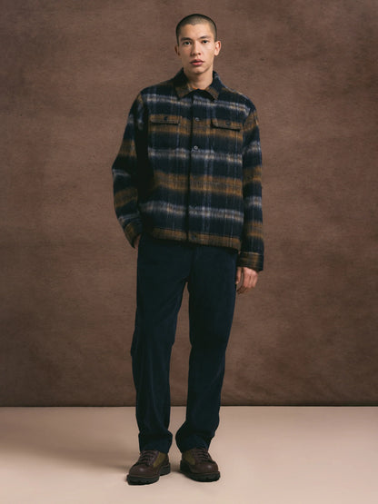 Kestin Aberlour Pant in Dark Navy Jumbo Cord