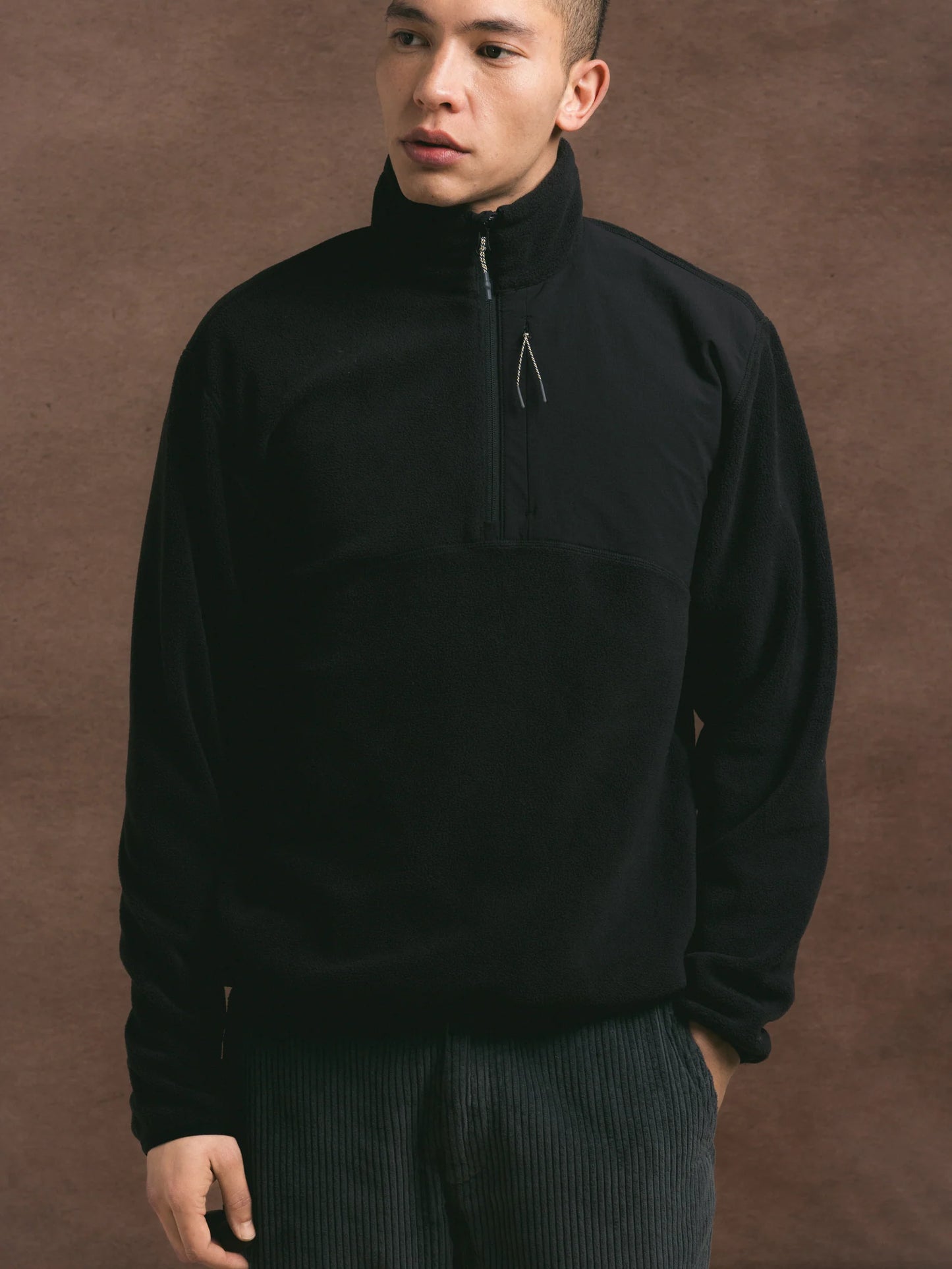 Kestin Aberfeldy Fleece in Black Polar Fleece