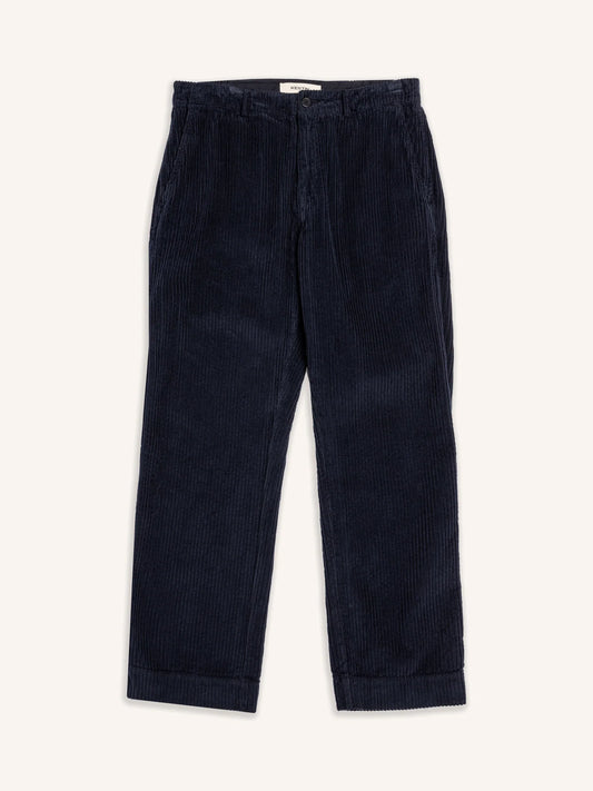 Kestin Aberlour Pant in Dark Navy Jumbo Cord