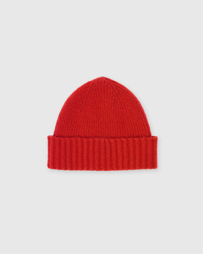 Howlin King Jammy Wool Beanie Red Fire