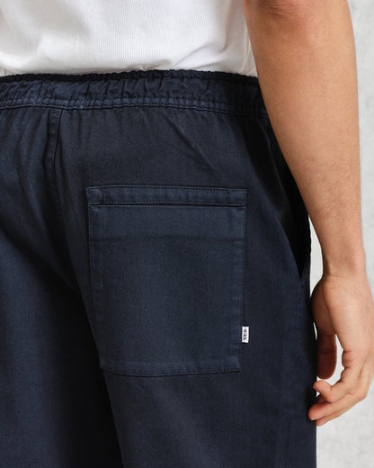 Wax London Kurt Trouser Navy Twill