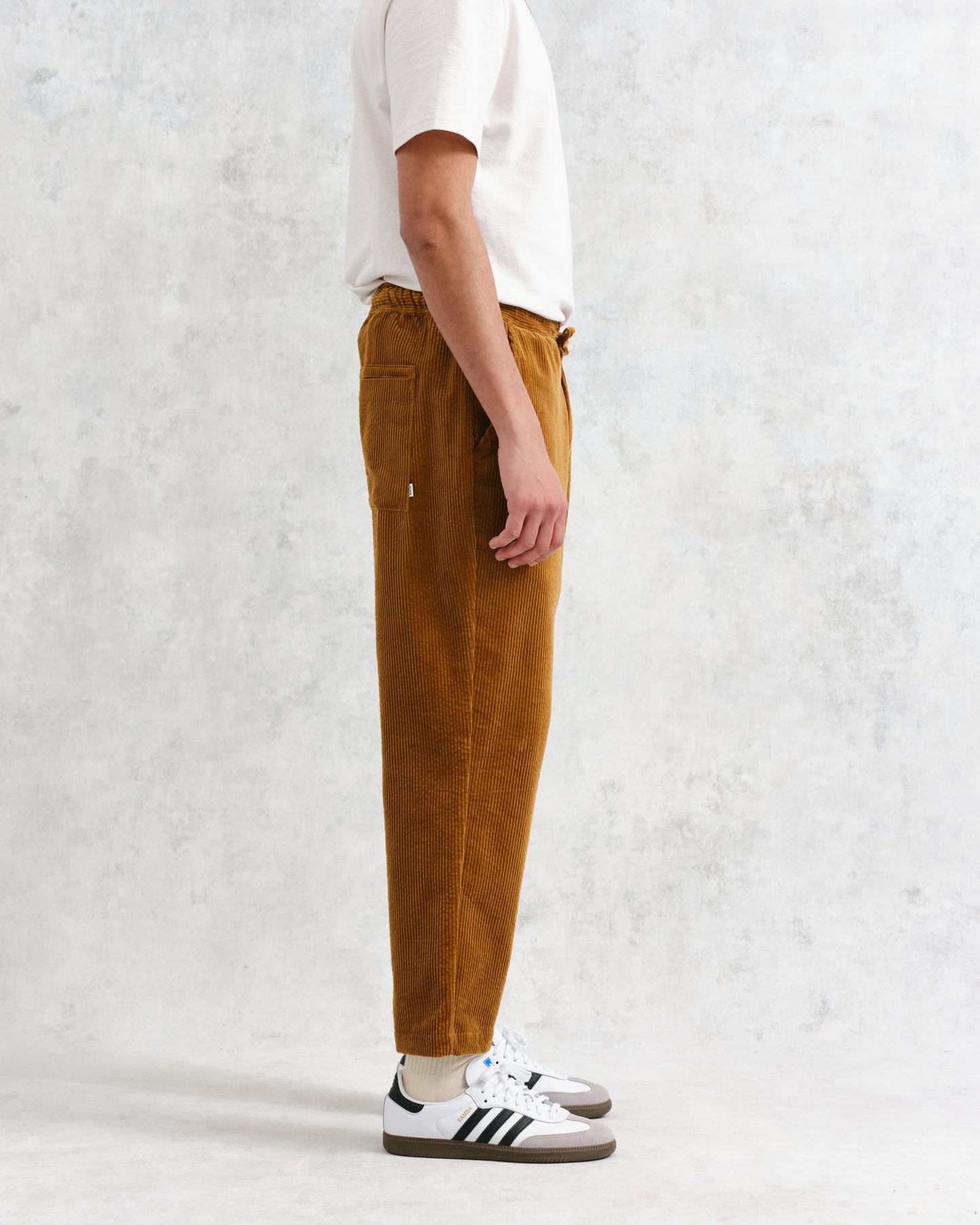 Wax London Kurt Trouser Jumbo Cord Ochre