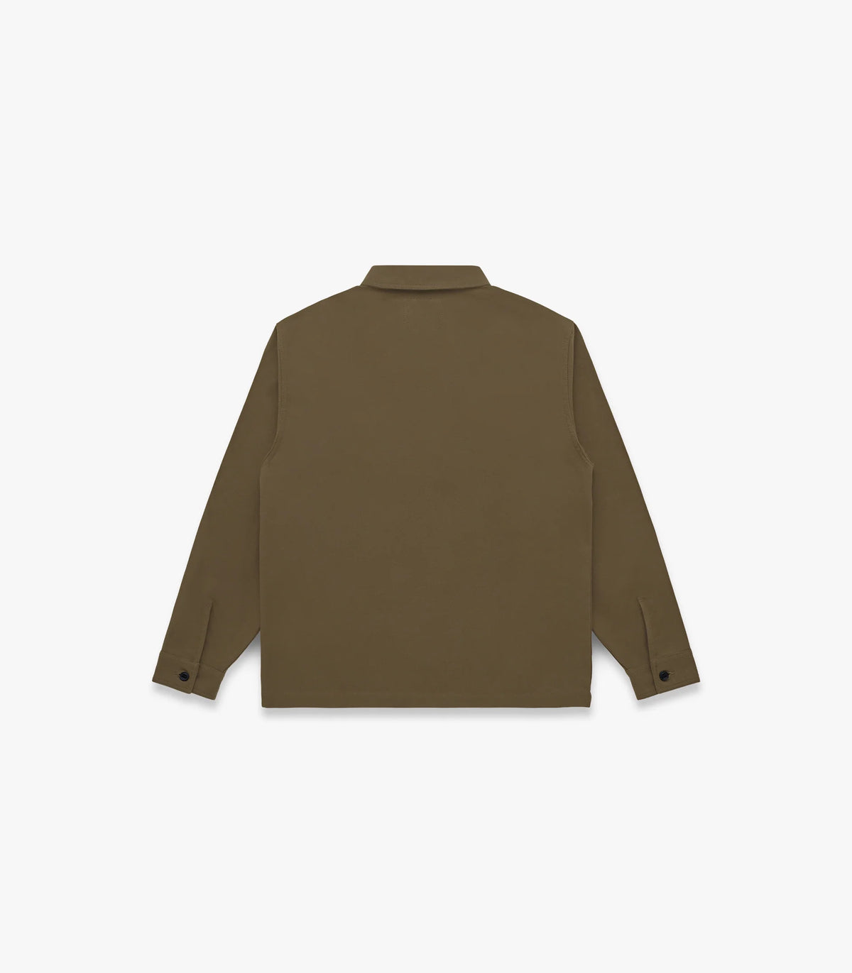 Knickerbocker Market Compact Cotton Overshirt Moss
