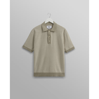 Wax London Turin Polo Ladder Stripe
