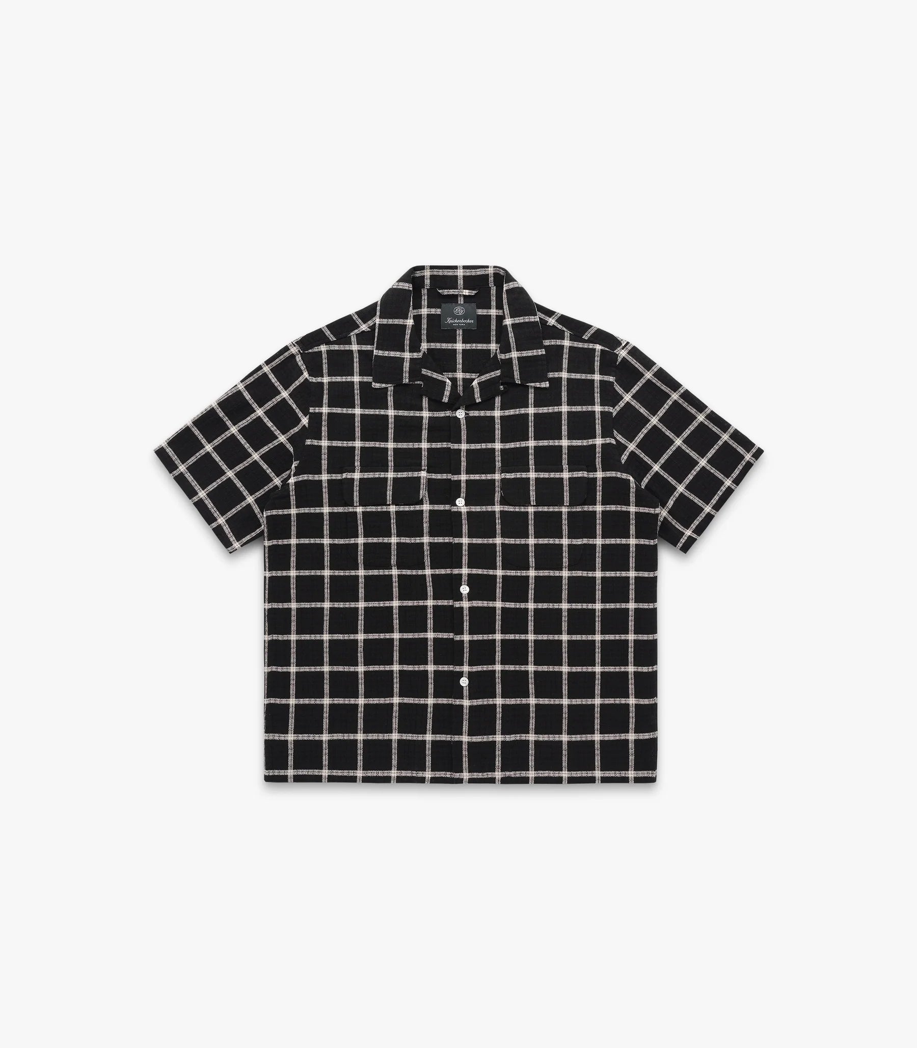 Knickerbocker Penny Loom Cotton Shirt S/S Black