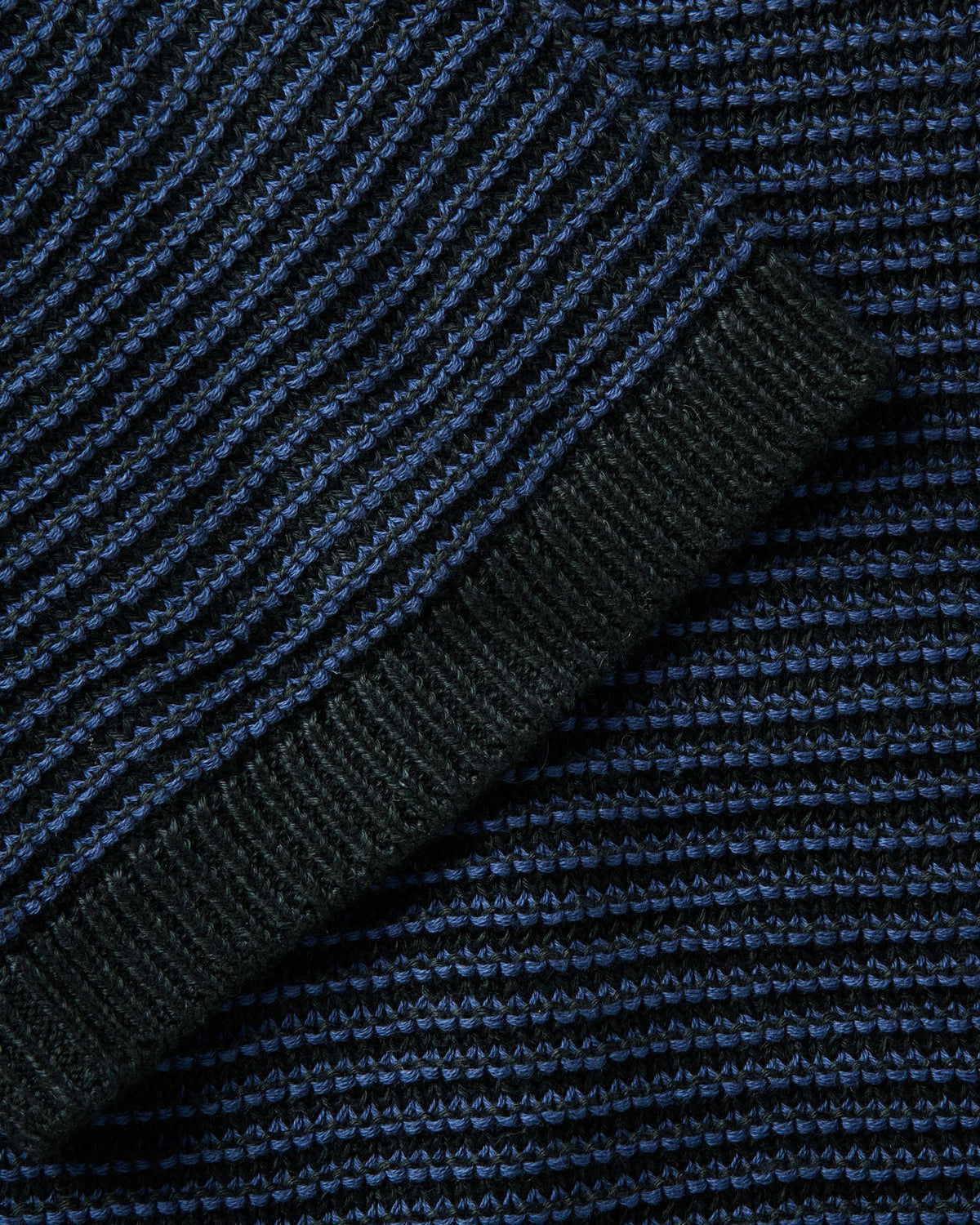 Taylor Stitch The Valencia Sweater Polo in Coal Stripe