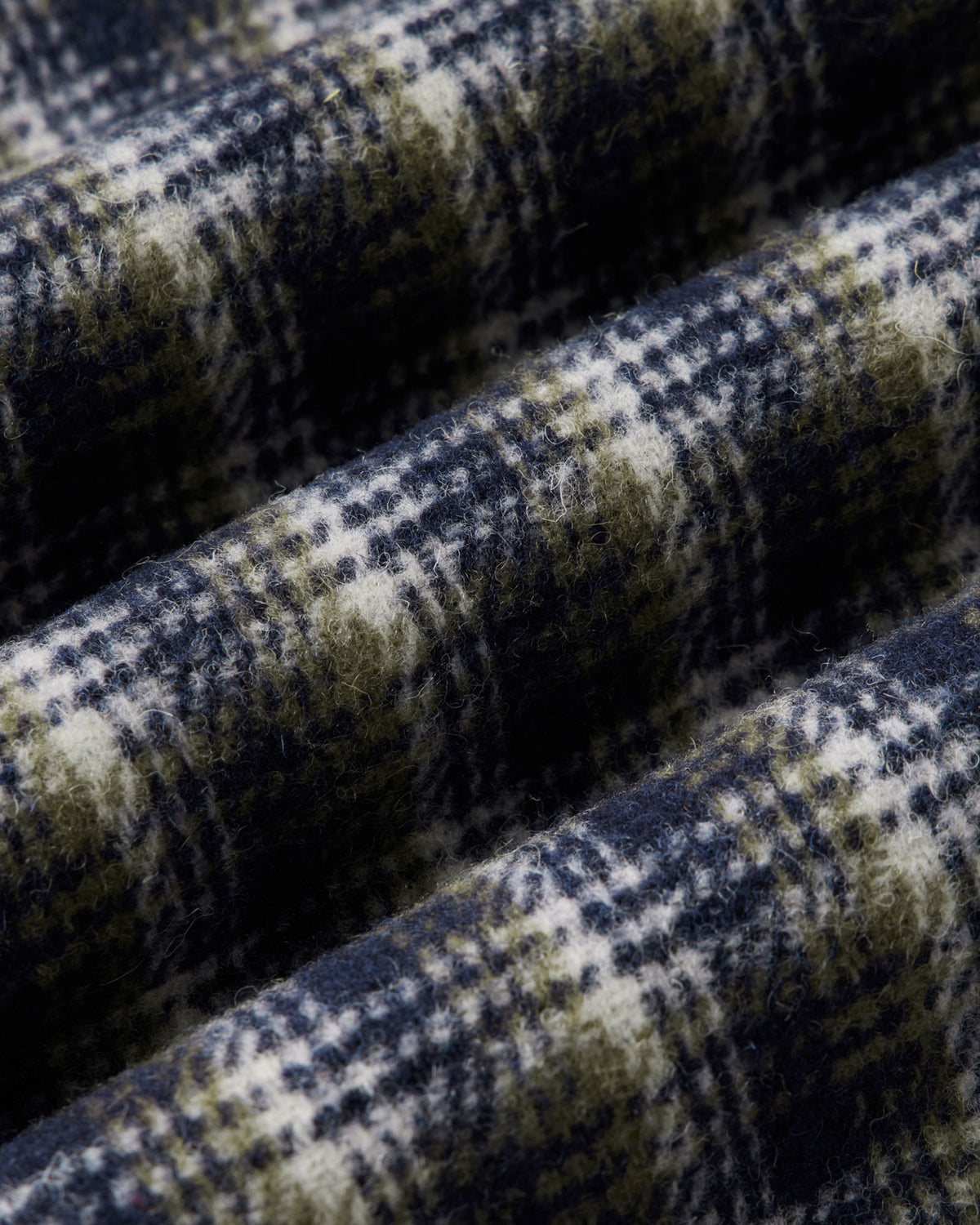 Taylor Stitch The Maritime Shirt Jacket in Navy Shadow Plaid Wool