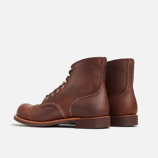 Redwing Classic Iron Ranger Amber Harness Leather