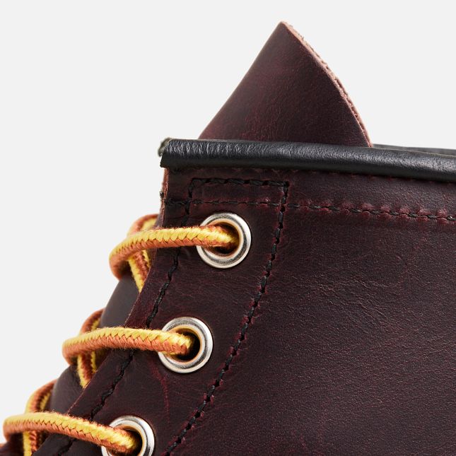 Redwing Classic Moc 6" Black Cherry Excalibur Leather