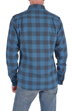 Hiroshi Kato Ripper Long Sleeve Shirt Blue Check