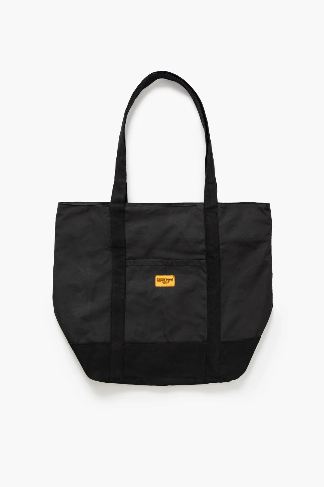 Service Works Waxed Cotton Tote Bag Black