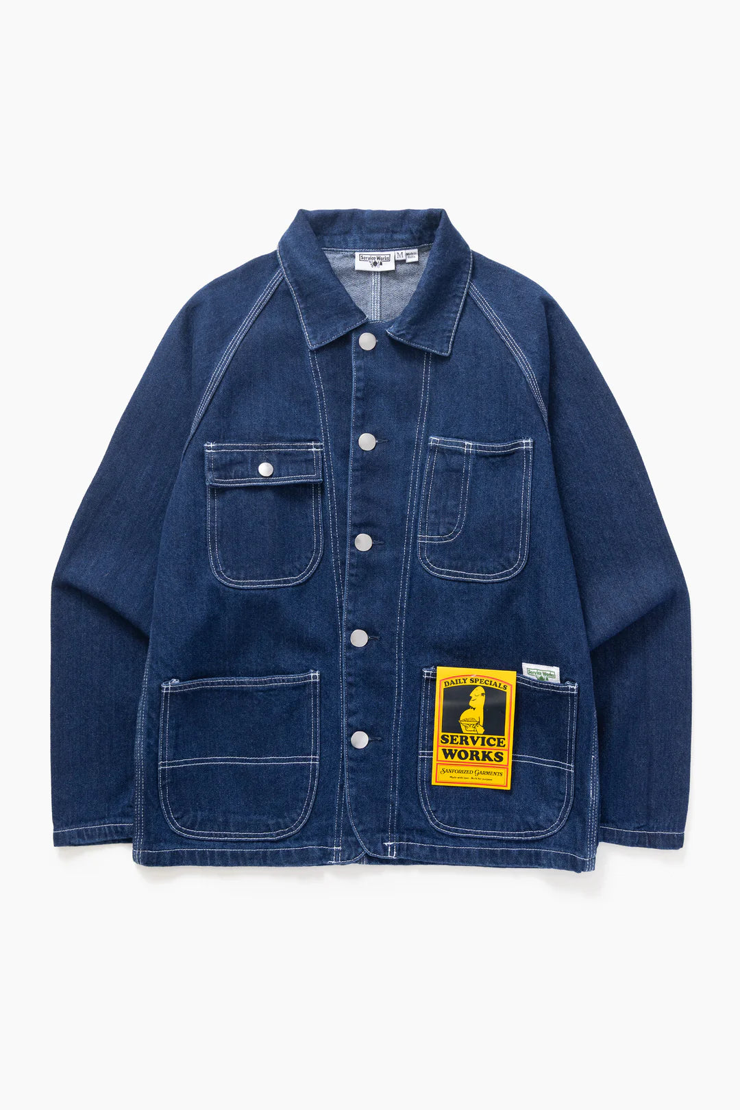 Service Works Denim Coverall 2.0 One Wash Indigo