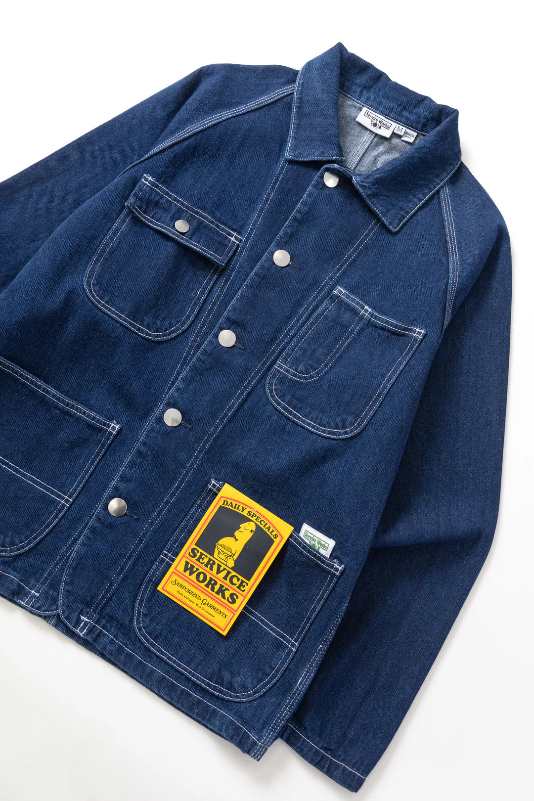 Service Works Denim Coverall 2.0 One Wash Indigo