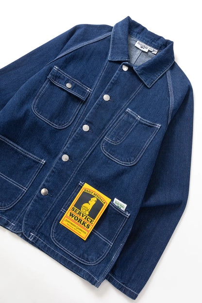 Service Works Denim Coverall 2.0 One Wash Indigo