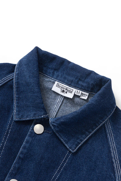 Service Works Denim Coverall 2.0 One Wash Indigo