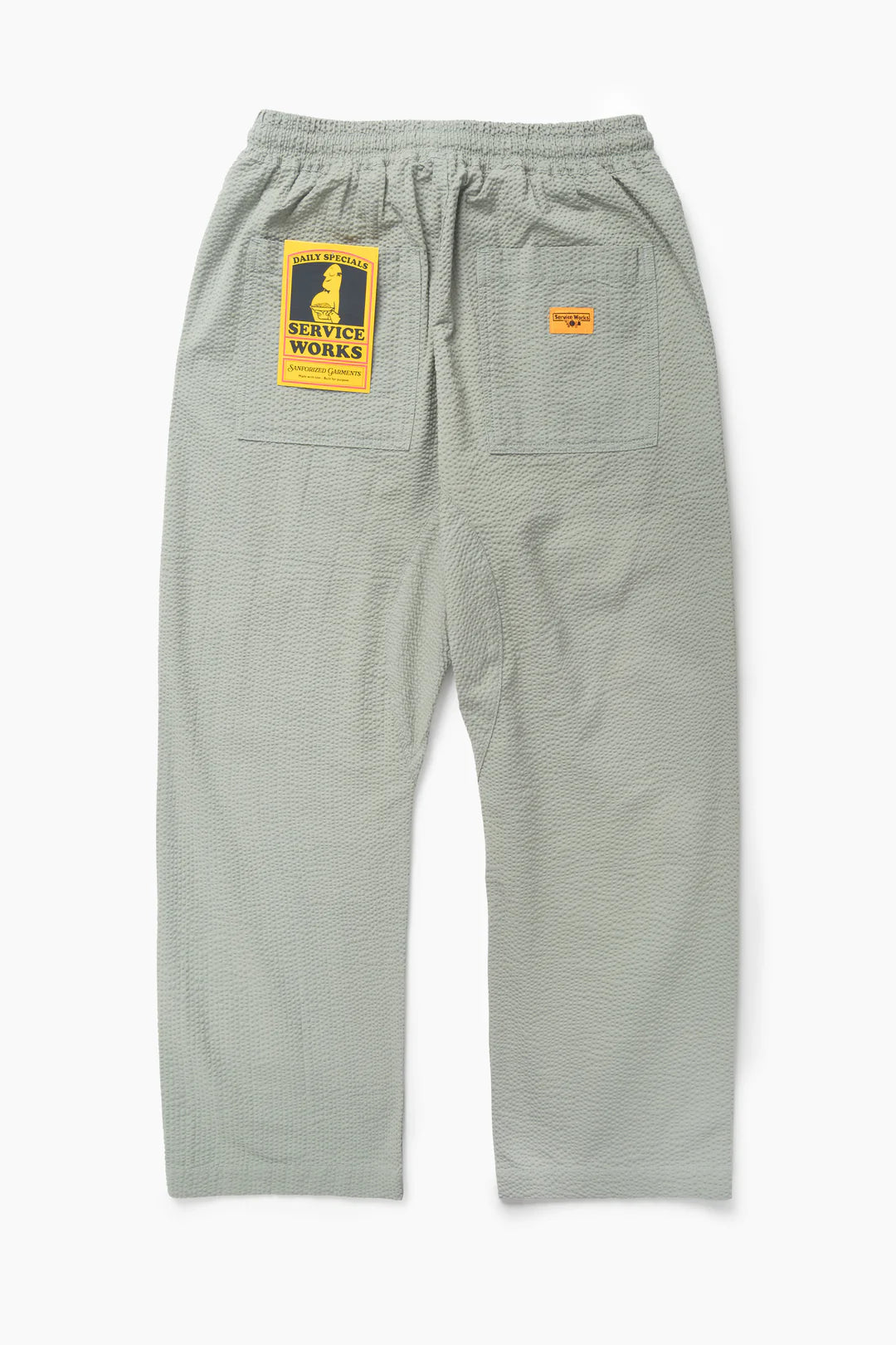 Service Works Seersucker Chef Pants Sage