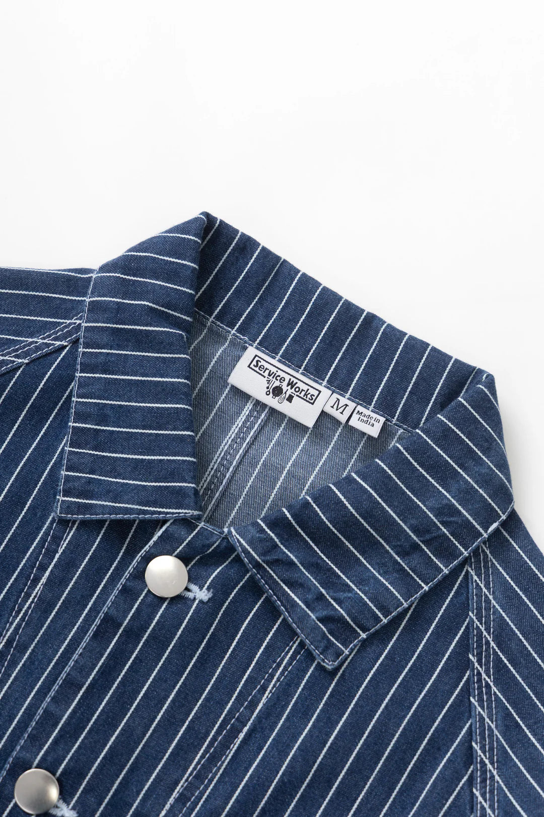 Service Works Pinstripe Denim Coverall 2.0 Indigo