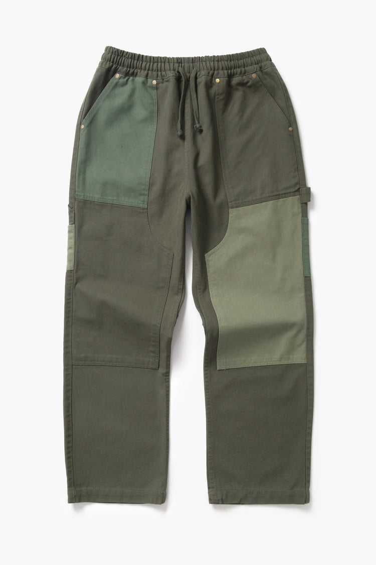 Service Works Patchwork Utility Chef Pants Olive