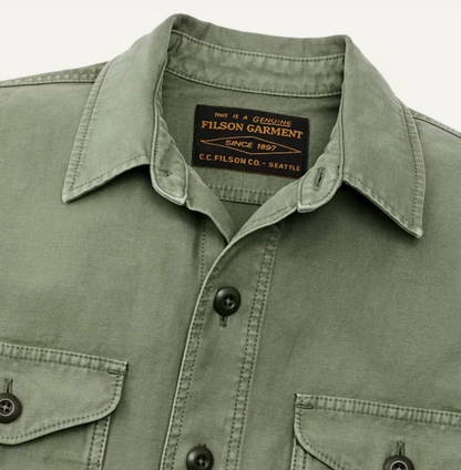 Filson Field Jac-Shirt Fatigue Green