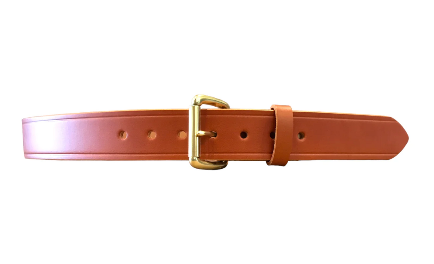 Filson 1 1/2" Bridle Leather Belt Tan